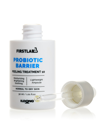 Пилинг-уход для лица First Lab Probiotic Barrier Peeling Treatment 10, 30 мл