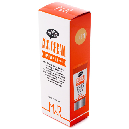 Корректирующий многофункциональный крем для лица MWR ECO ССС Cream (Light) SPF50+ PA +++, 50 мл СРОК ГОДНОСТИ ДО 07.06.2026