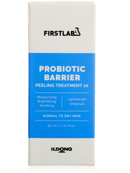 Пилинг-уход для лица First Lab Probiotic Barrier Peeling Treatment 10, 30 мл